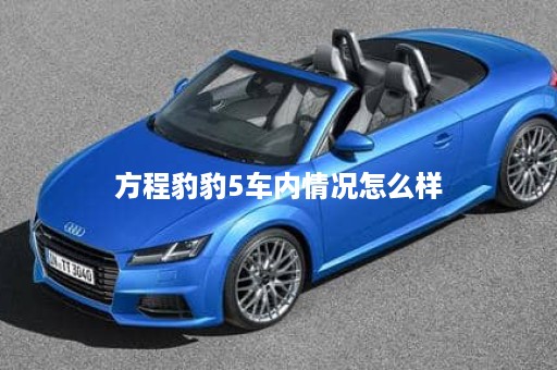 方程豹豹5车内情况怎么样