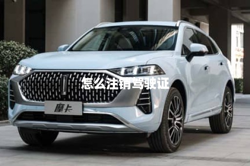 怎么注销驾驶证